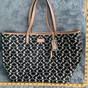 🚫SOLD❌. 
Coach tote- treated canvas